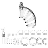 Man Cage 02 Male 3.5 Inch Clear Chastity Cage - Adult Planet - Online Sex Toys Shop UK